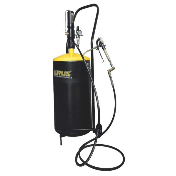 Propulsora Pneumática para Graxa Lupus 9029-G7 Com Reservatório de 15 kg