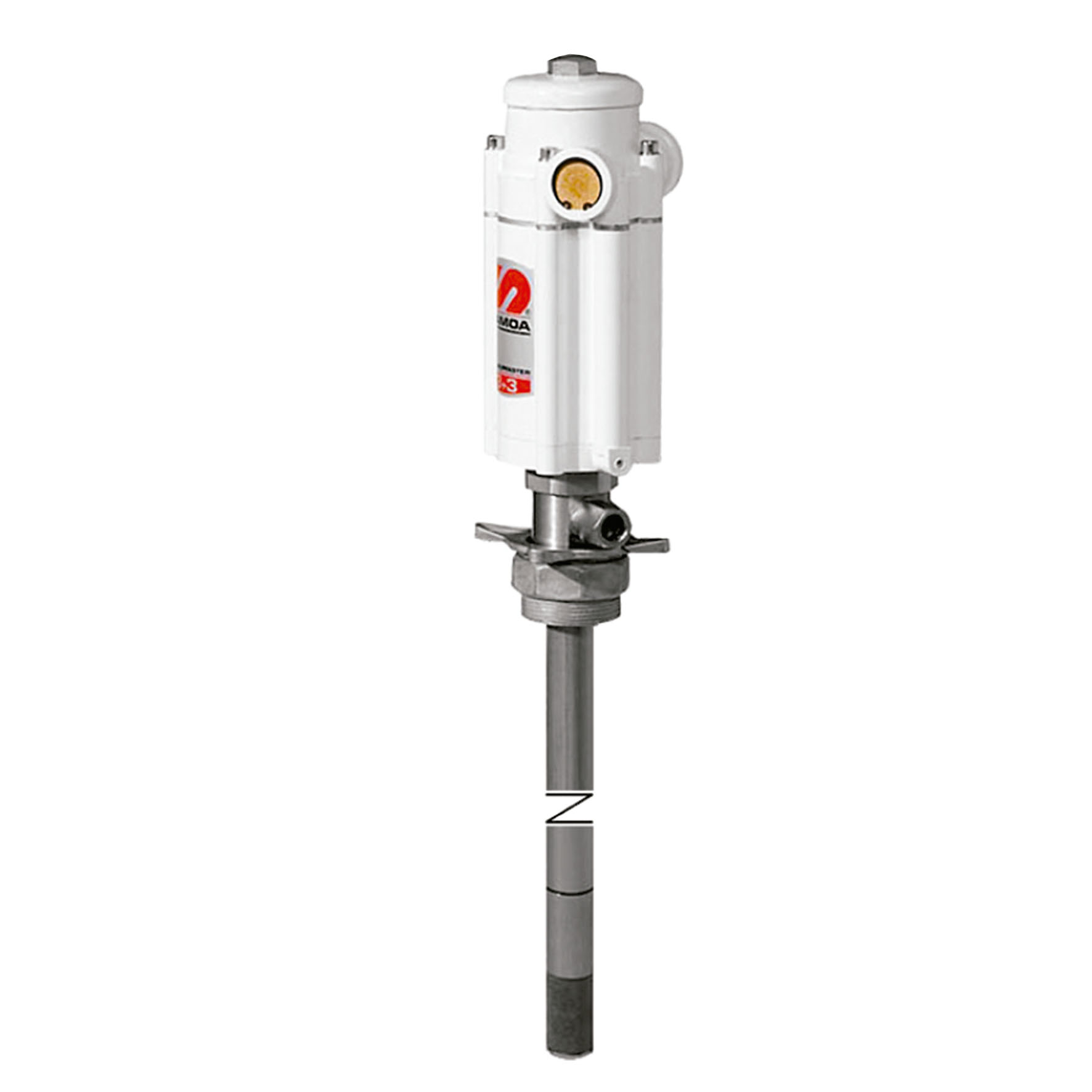 Engraxadeira Pneumática para Graxa Samoa 9030-M Adaptável a Reservatórios de 50 Kg 1200GPM