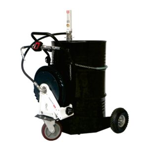 Unidade Movel Pneumática Samoa 9102-DC Med Digital Carretel Tambor 200L-35Lpm