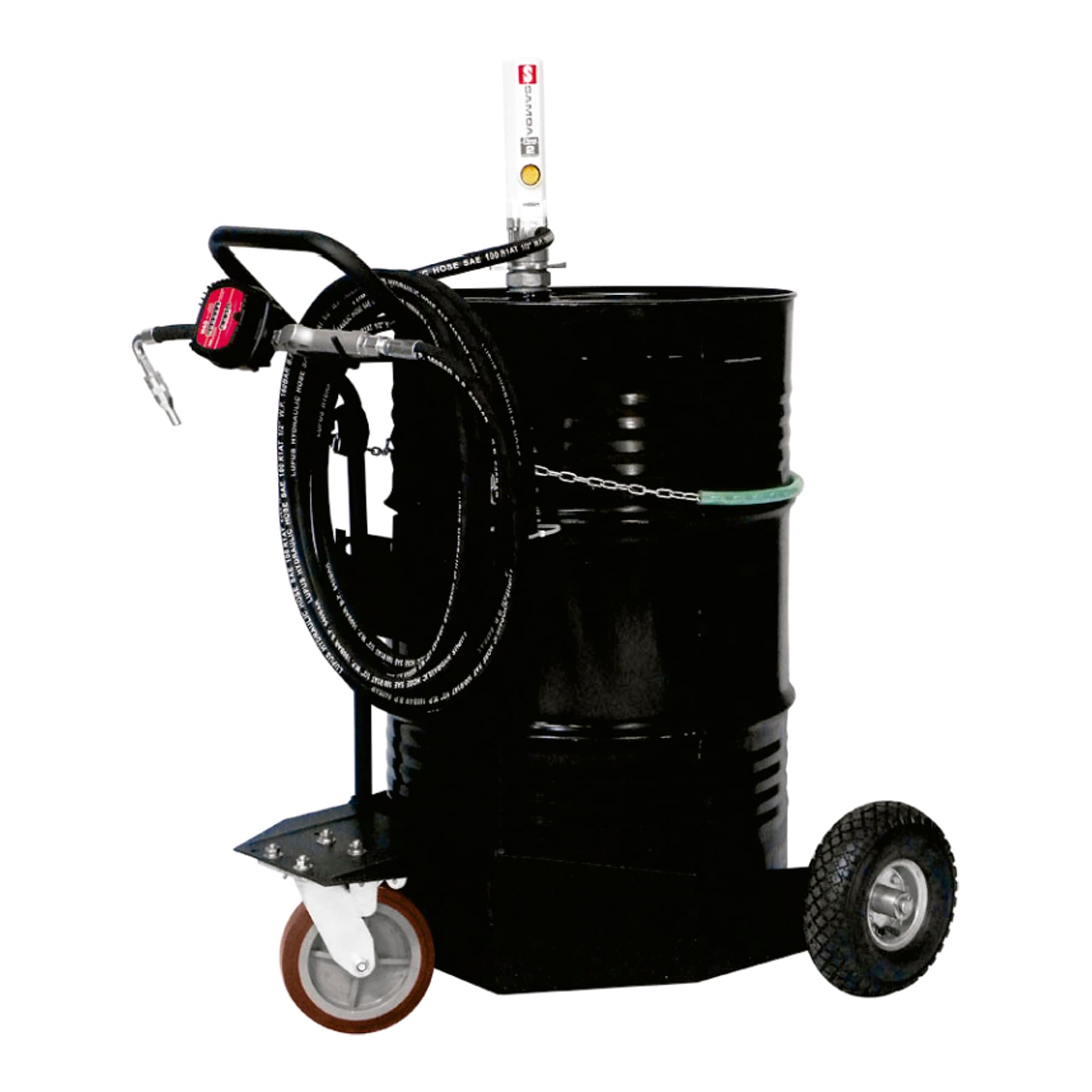 Unidade Movel Pneumática Samoa 9102-M Med Mecânico Adap Tambor 200L-35Lpm