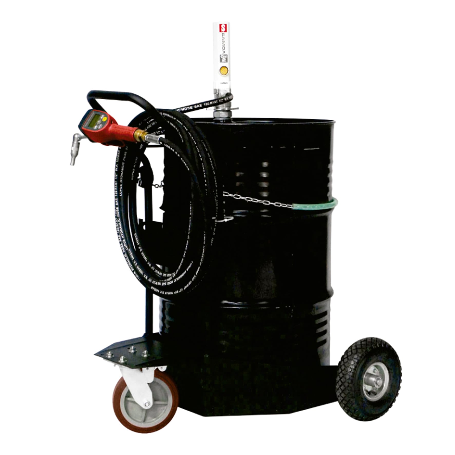 Unidade Movel Pneumática Samoa 9102-PM Med Programável Adap Tambor 200L-35Lpm
