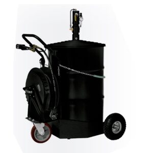 Unidade Móvel Pneumática para Graxa Lupus 9104-DCG7 Com Medidor e Com Carretel