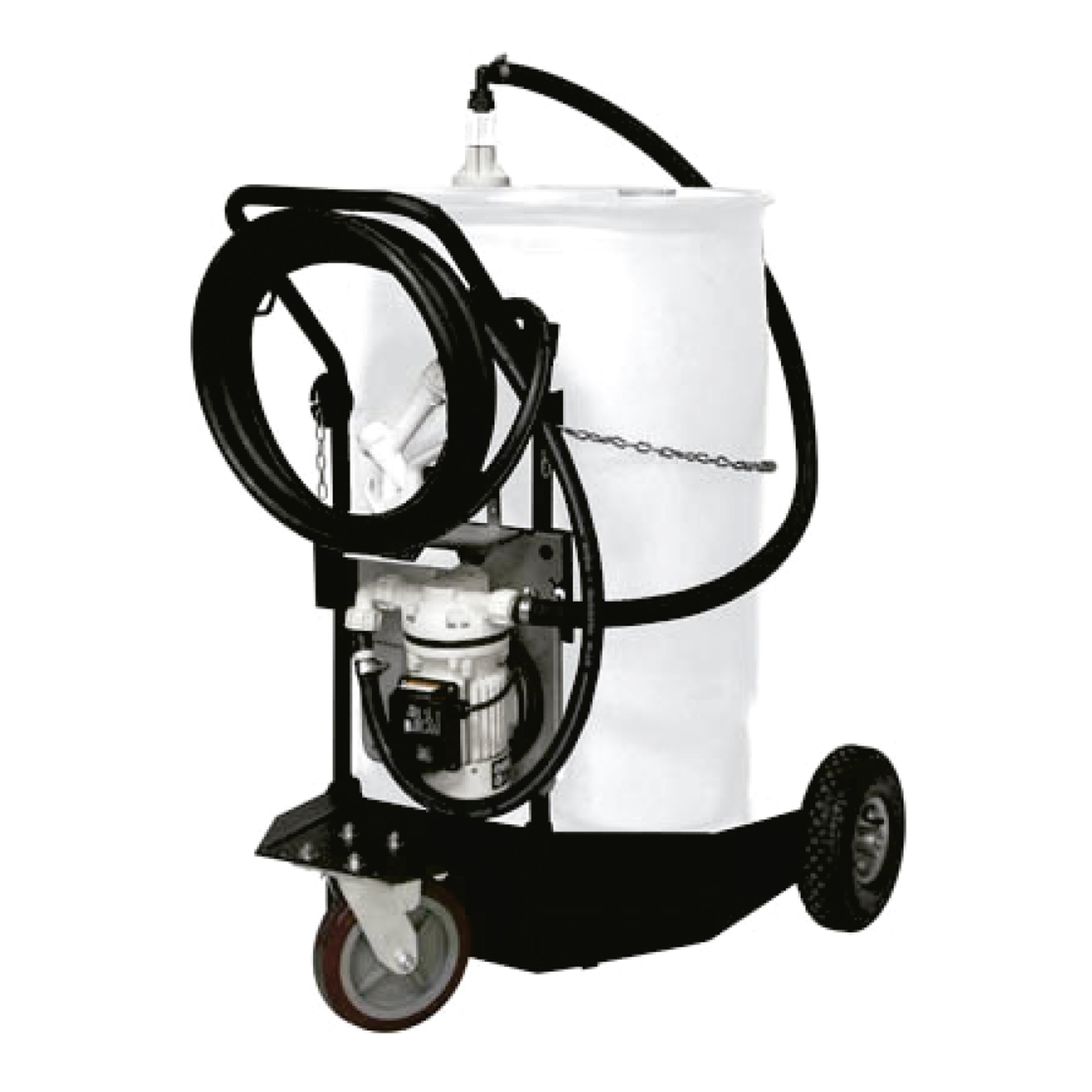 Unidade Móvel de Abastecimento Básica 220V Piusi 9153 Capacidade 200 Litros com Bico Manual