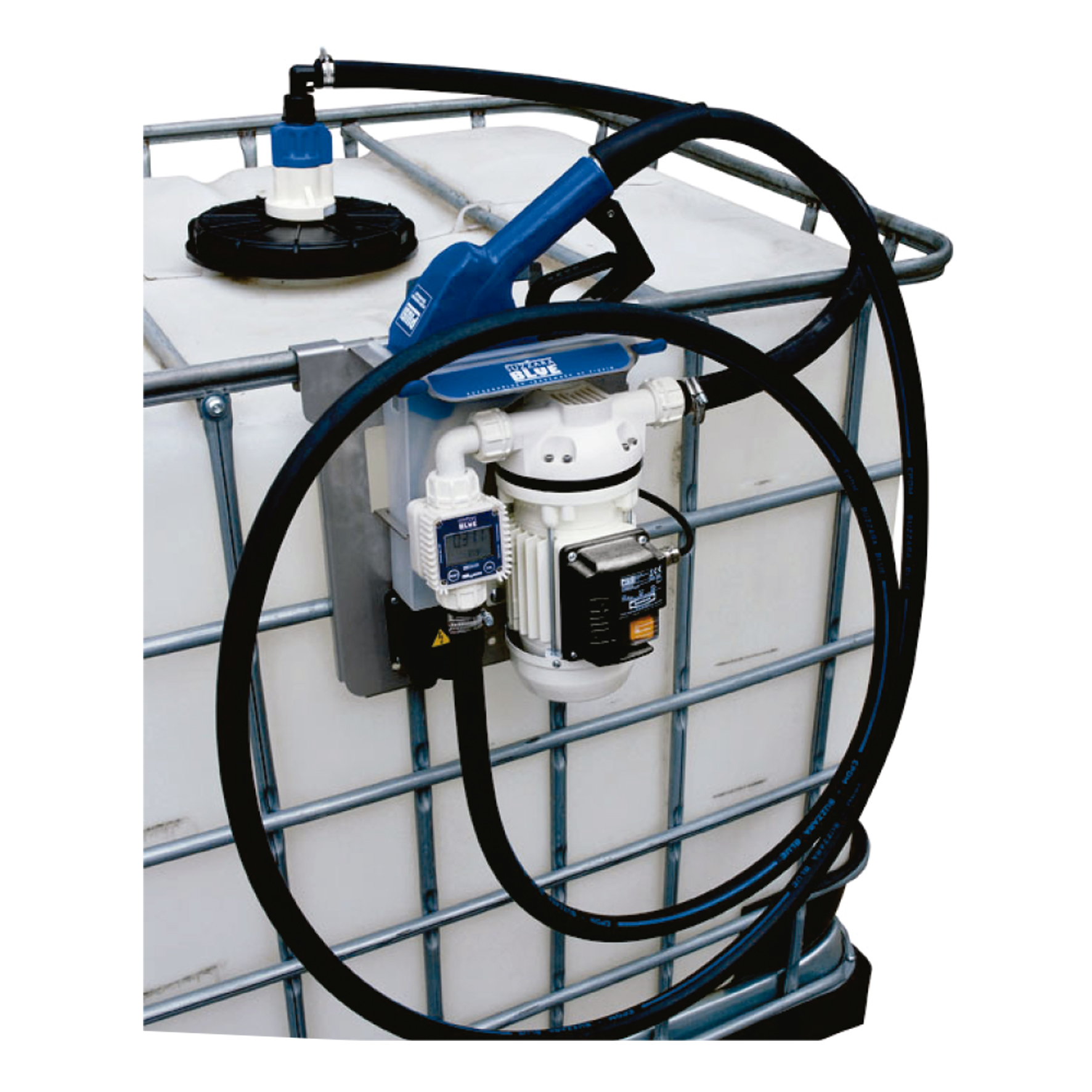 Unidade de Abastecimento IBC Pro 220V Piusi 9162 30LPM Capacidade 1000 Litros com Medidor Digital