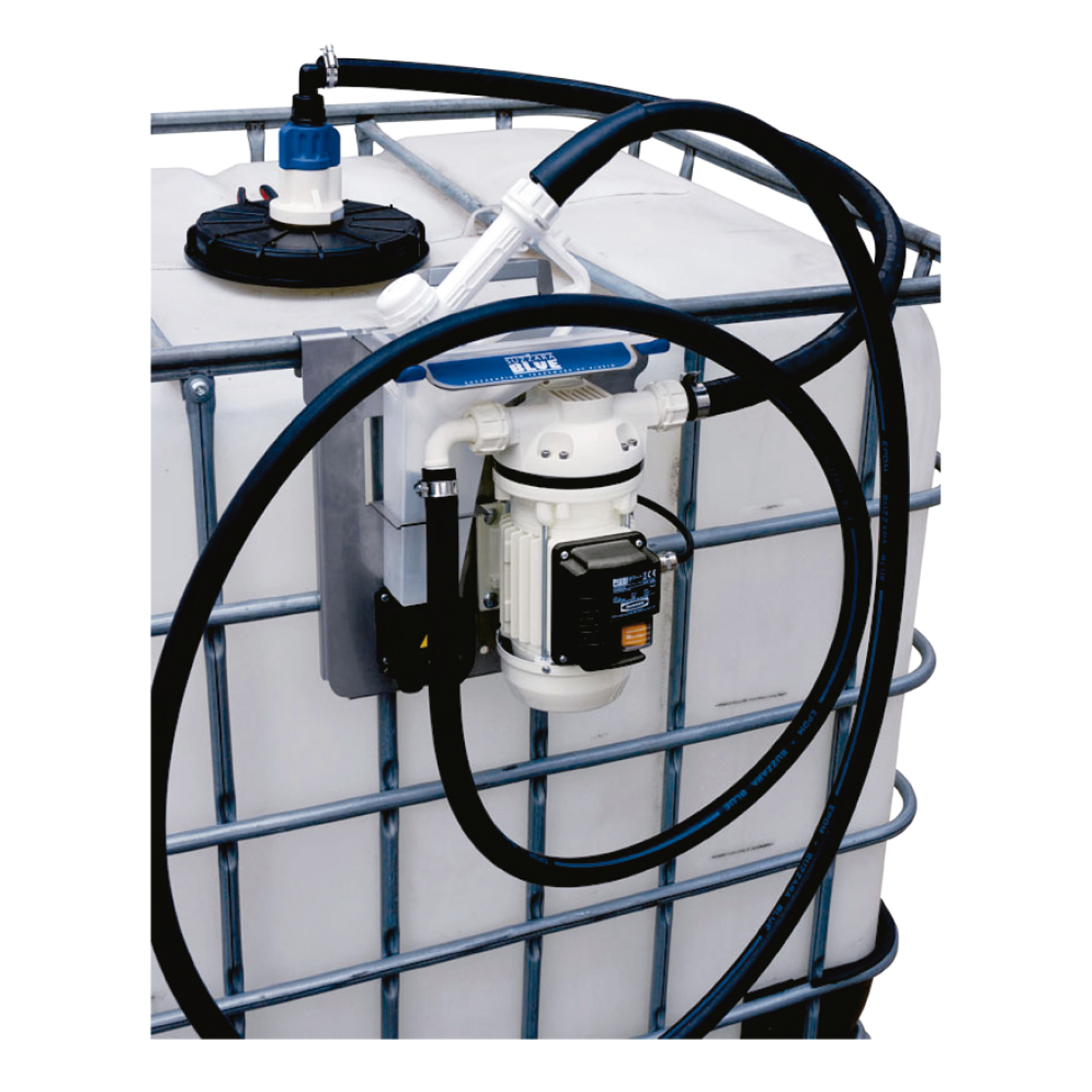 Unidade de Abastecimento Básica 12V Piusi 9166 30LPM Capacidade 1000 Litros com Bico Manual