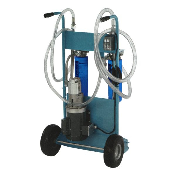 Unidade Móvel Elétrica Para Filtragem De Diesel e Óleo Lubrificante 220/380 9180-DL 28LPM