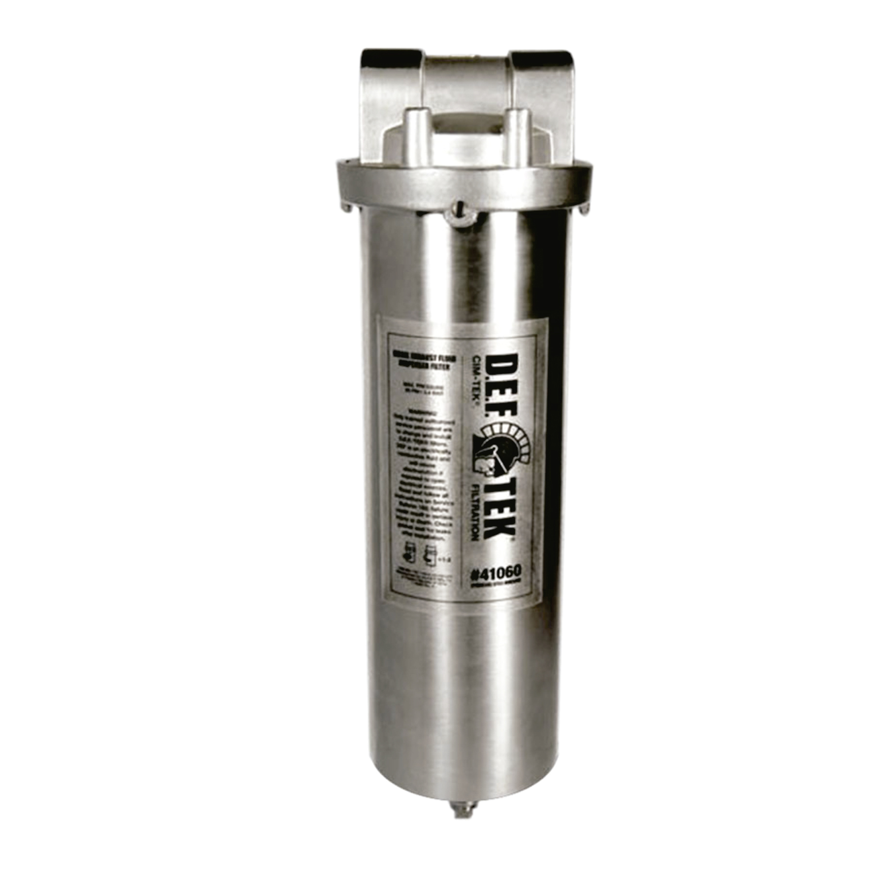 Filtro para Absorção de Partículas e Arla 32 Cristalizada Cimtek MLP-9181-FA 150LPM Entrada e Saída 1 Polegadas NPT