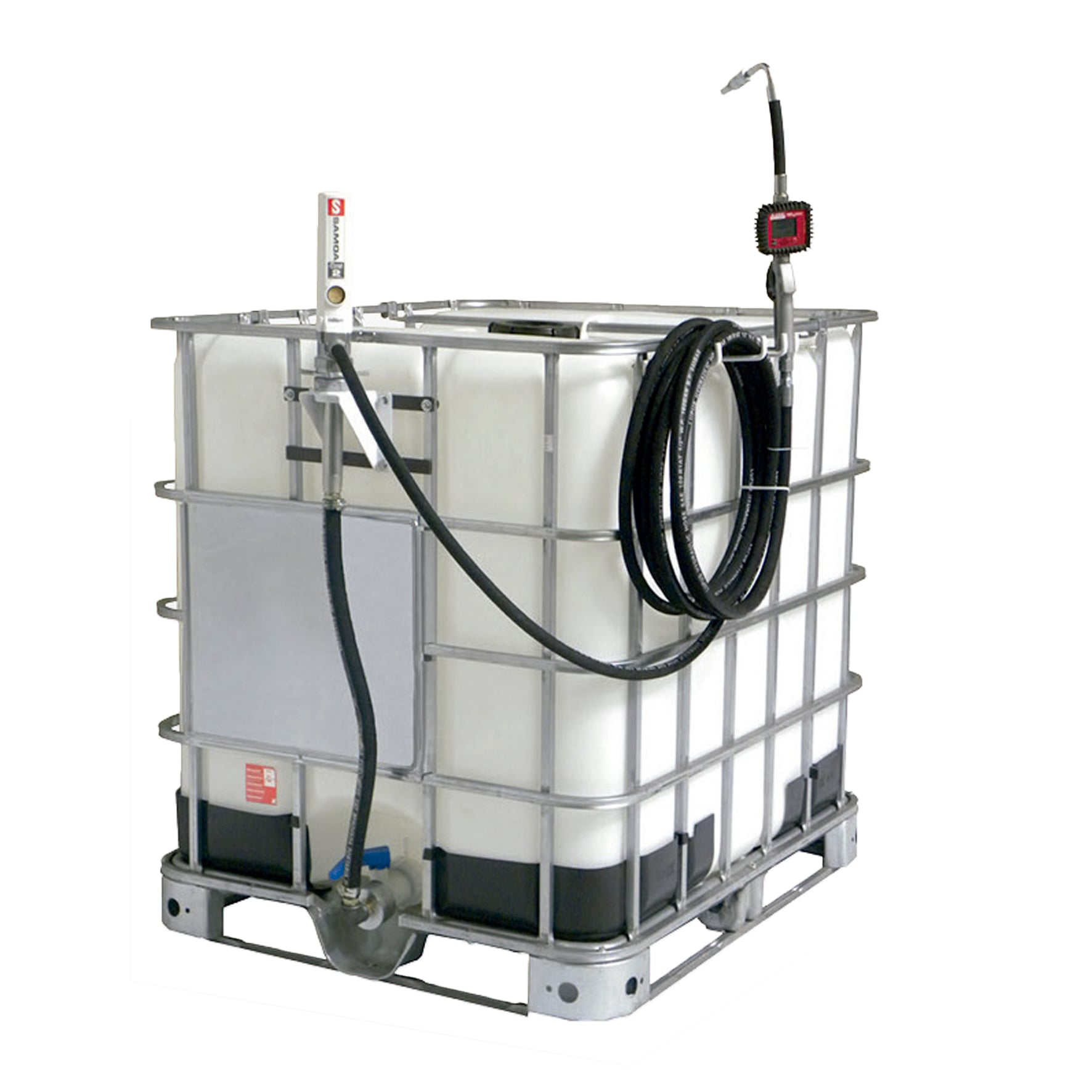 Unidade de Abastecimento Samoa 9302-D Med Digital 10M Mang 1-2Pol IBC 1000LT 35LPM