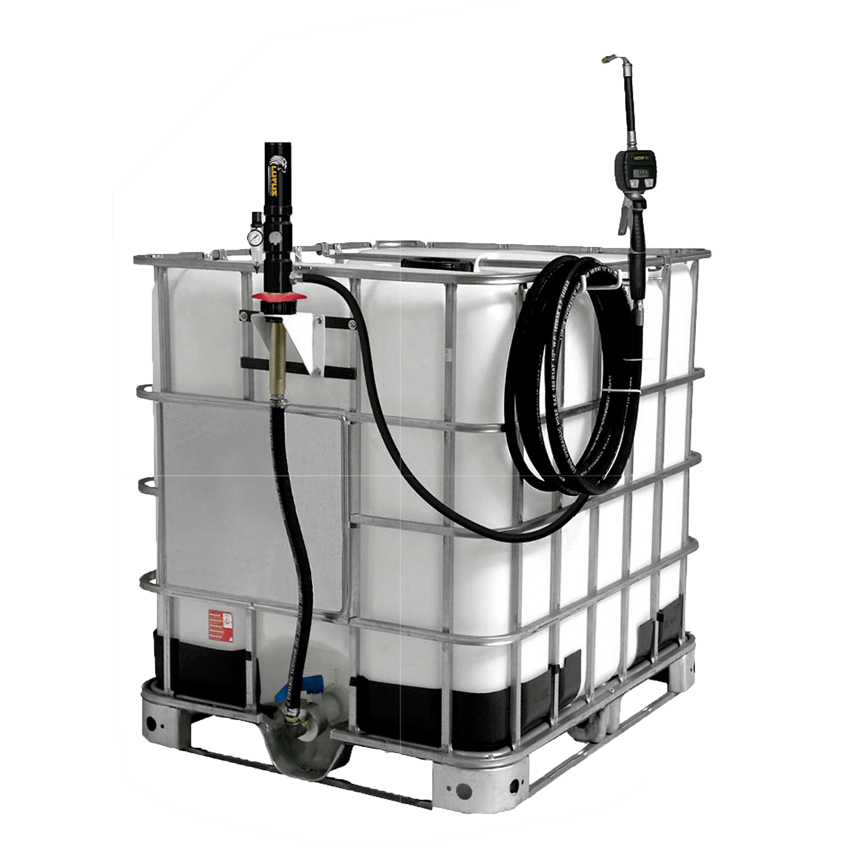 Unidade de Abastecimento Pneumática Adaptável a IBC 1000L Lupus 9302-DG8