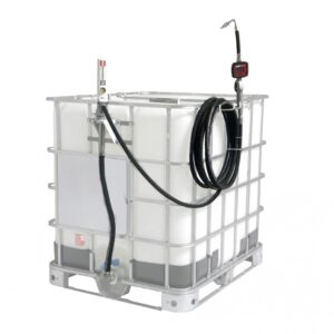 Estação de Abastecimento Samoa MLP-9304-D Medidor Digital 10m Mangueira 1/2 Pol Adaptador IBC 1000LT 35L/Min
