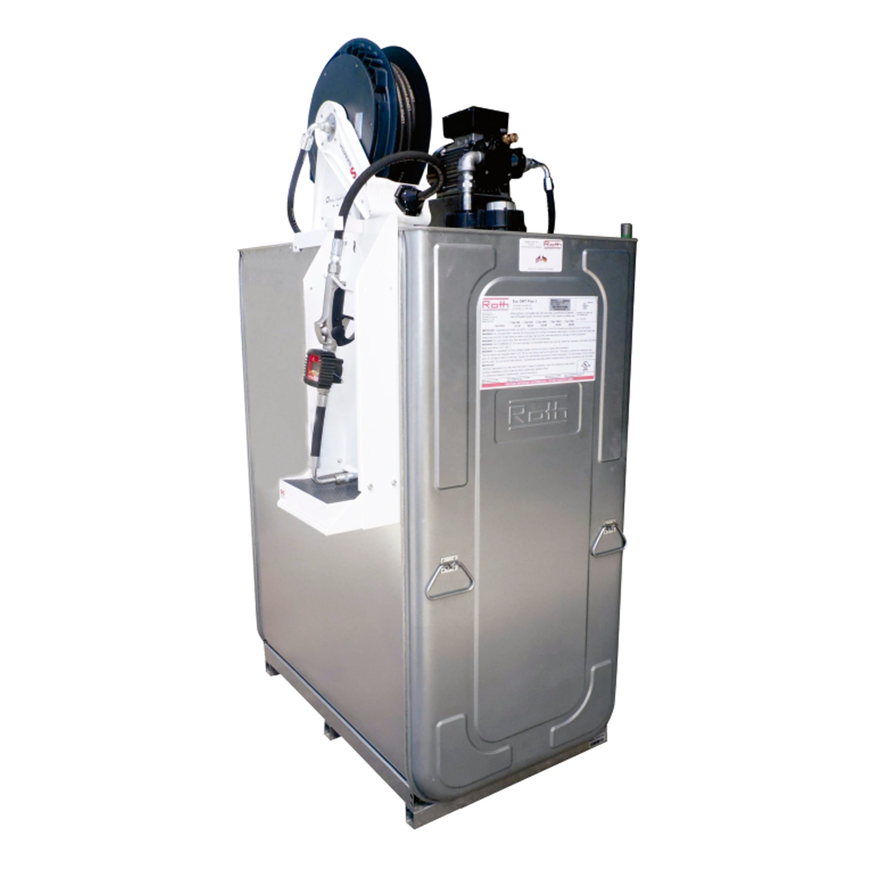 Unidade de Abastecimento Elétrica SAE 90 220V Lupus 9307-DC 1000L 25LPM Med Digital com Carretel