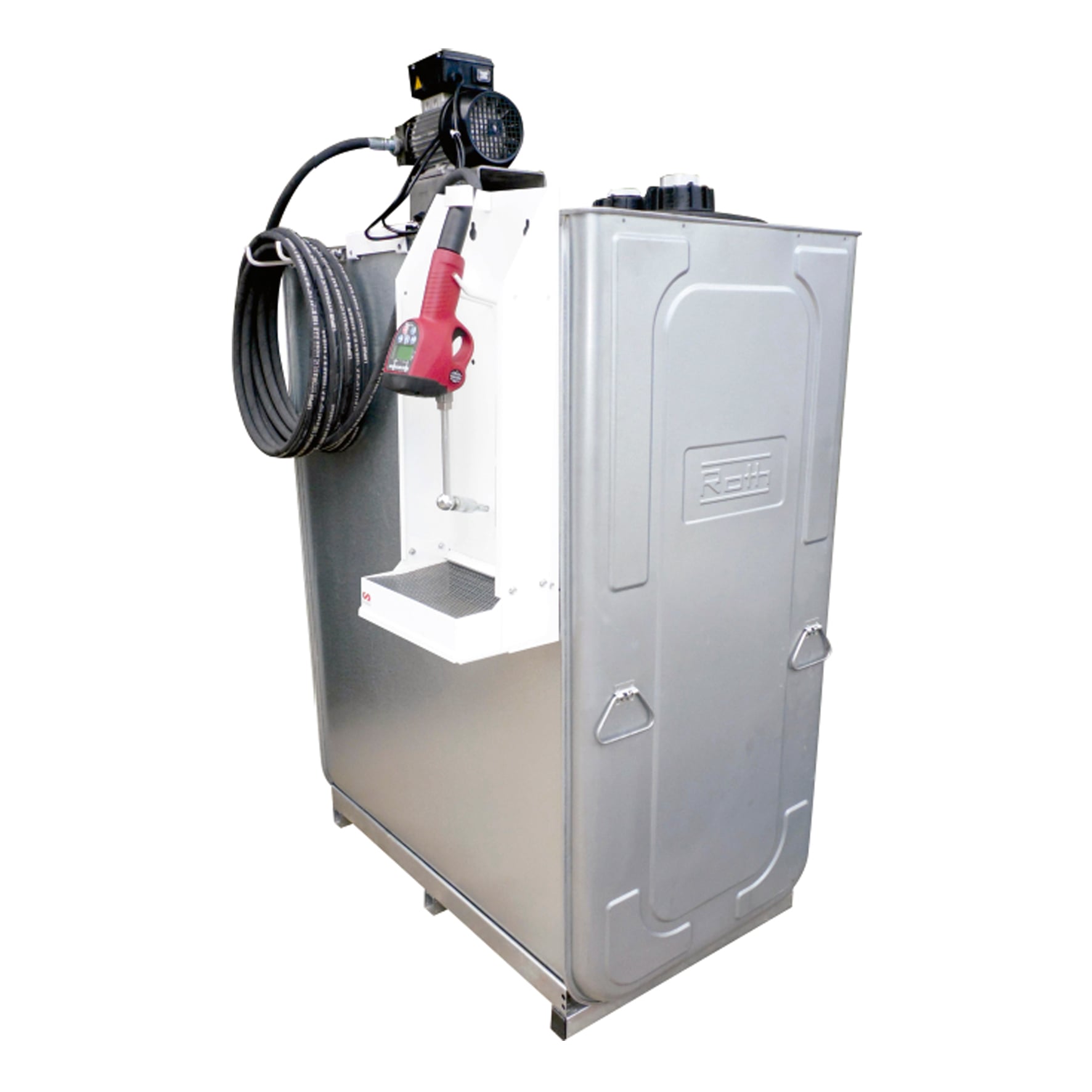 Unidade de Abastecimento Elétrica SAE 90 220V Lupus 9307-P 1000L 25LPM Med Digital Programável