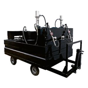 Mini-Comboio Pneumático para Lubrificação tipo Reboque Lupus 9521 com 3 Propulsoras Óleo e 1 Graxa