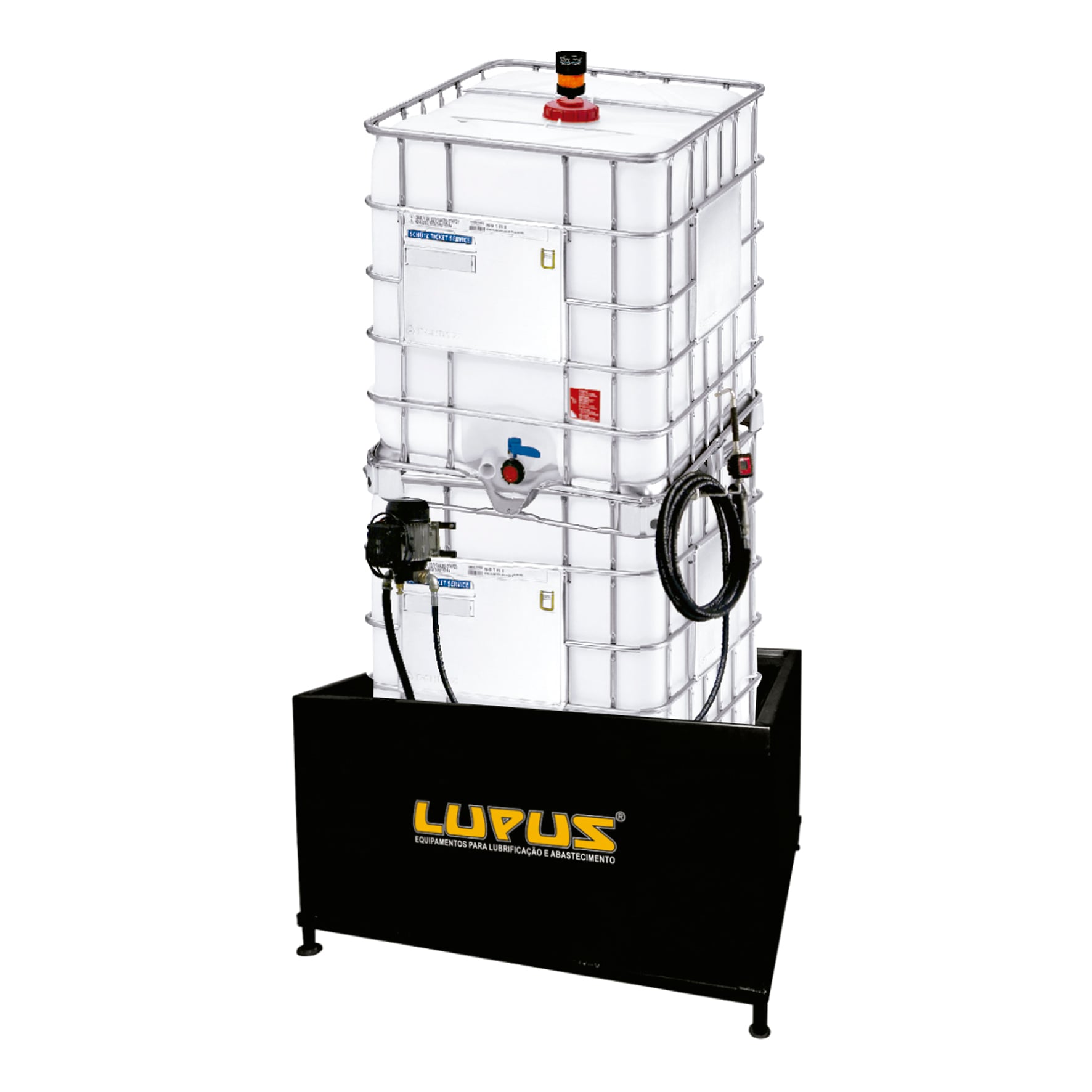 Unidade Retornável de Abastecimento Elétrica SAE 140 220V Piusi 9529 Cap 2000L 14LPM Com Carretel