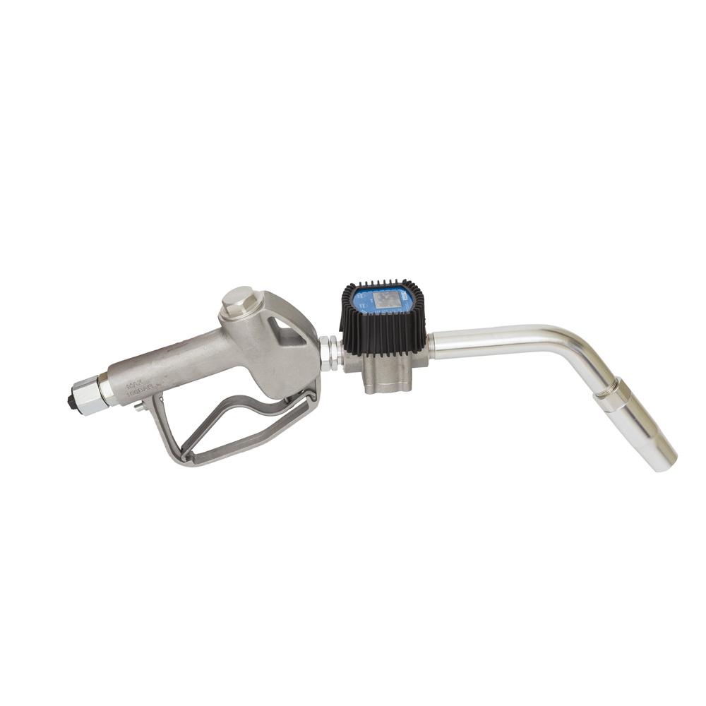 Medidor Digital com Gatilho para Óleo Lubrificante Diesel e Querosene Bozza BO-18 60LPM Entrada 3-4 Polegadas NPT