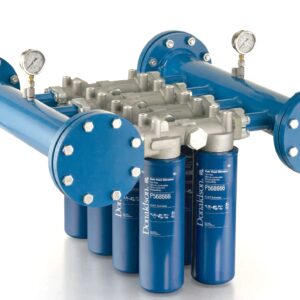 Cabeçote para Instalação em Linha Donaldson 9180-N com Capacidade de 08 Elementos Filtrantes 1893LPM