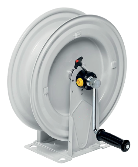 Carretel Manual Ecodora 1/2" para Ar e Água Compatível com Mangueira de 20m Ideal Fixar no Teto ou Parede MIX-7430010