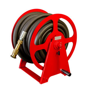 Carretel Manual para 30m Mangueira Ø1 Pol com Base Simples para Combate a Incêndio Lupus F2400