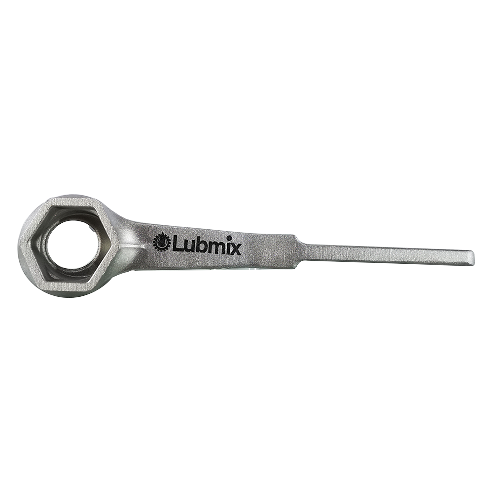 Chave para Abrir Tambor de Diversos Fluidos e Óleo Lubrificante Lubmix MIX-19L01 de 2 Pol e 3/4 Pol em Alumínio
