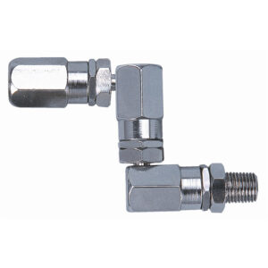 Conexão Giratória em Z para Graxa Lubmix MIX-CZ14N Ø 1/4 pol NPT 6.000 PSI