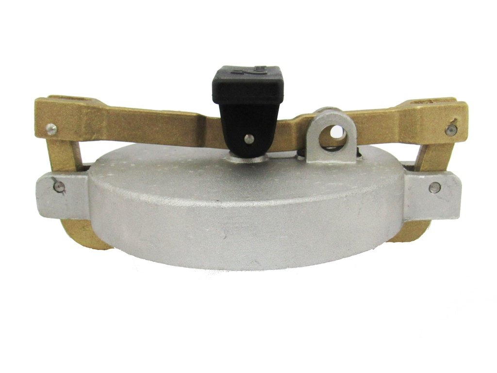 Tampa de Descarga Selada Zeppini MZP-500138 em Alumínio 4" Polegadas - Imagem 2
