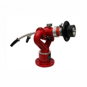 Canhão Monitor Manual de Combate a Incêndio Lupus F2300 Fixo Alcance 65M com Regulagem de Vazão 30-40-50 L/segundo