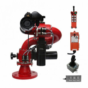 Canhão Monitor Remoto de Combate a Incêndios Lupus F2301 com Acessórios 24V Alcance 45M Ø 15 L/segundo