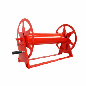 Carretel Manual para 100m Mangueira Ø1 Pol com Base Simples para Combate a Incêndio Lupus F2402