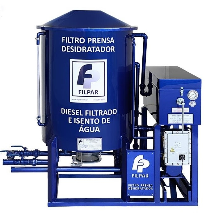 Filtro Prensa Filpar FP6000 220V ou 380V
