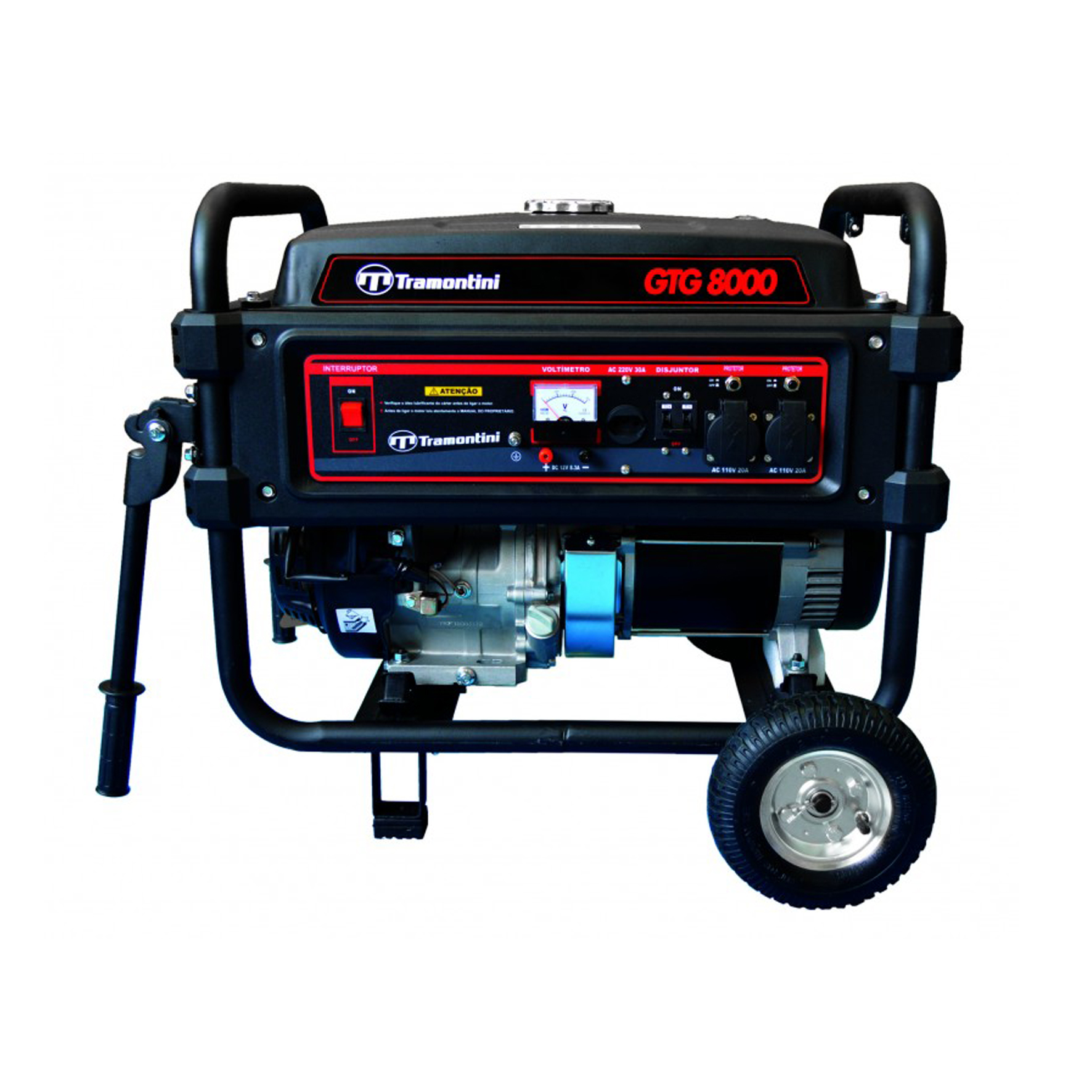 Gerador a Gasolina GTG 8000 Tramontini TRIF 127/220V