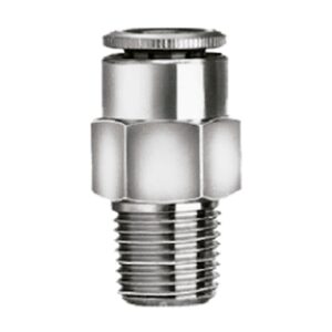 Conector Reto em Aço Lincoln K1036 1-8Pol