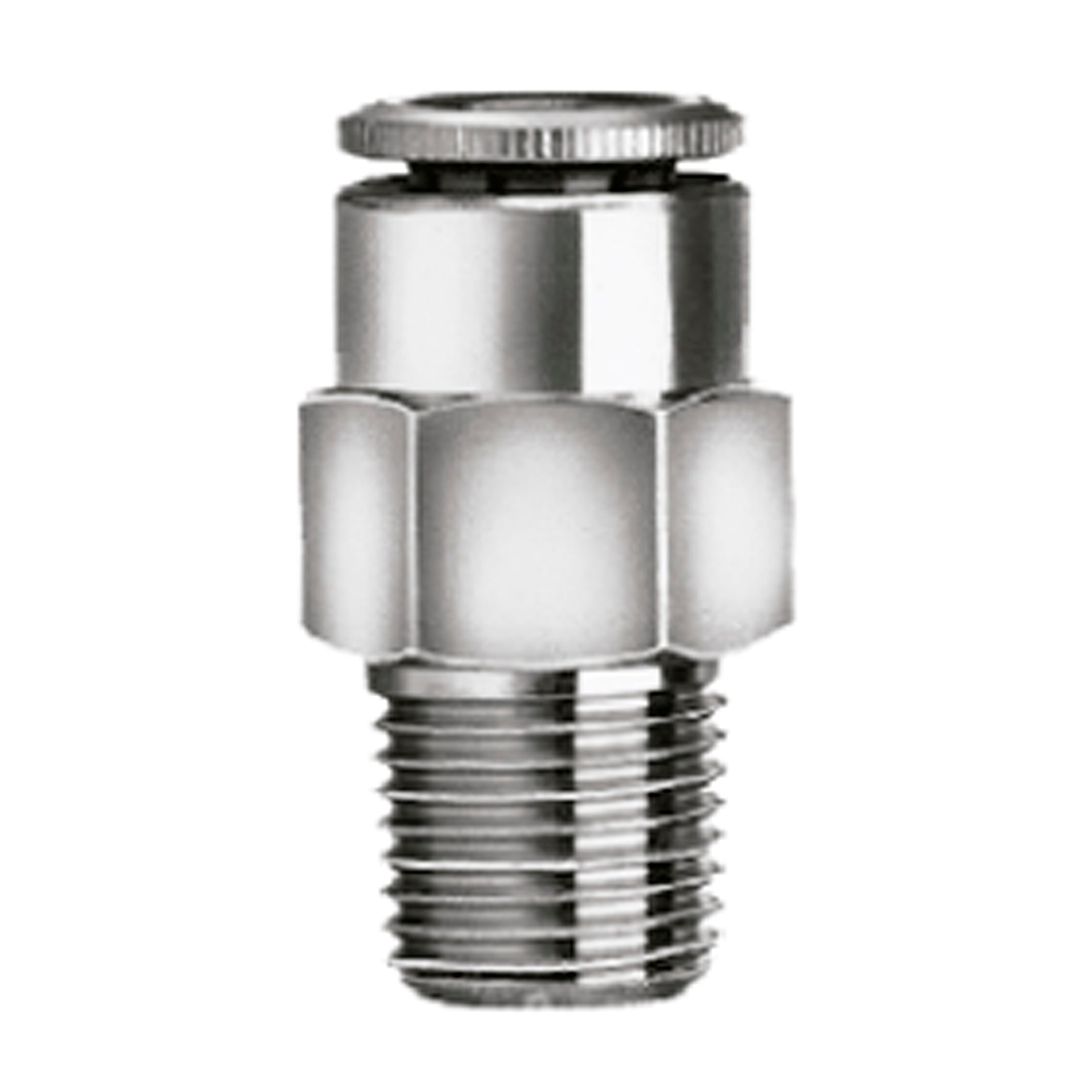 Conector Reto em Aço Lincoln K1036 1-8Pol
