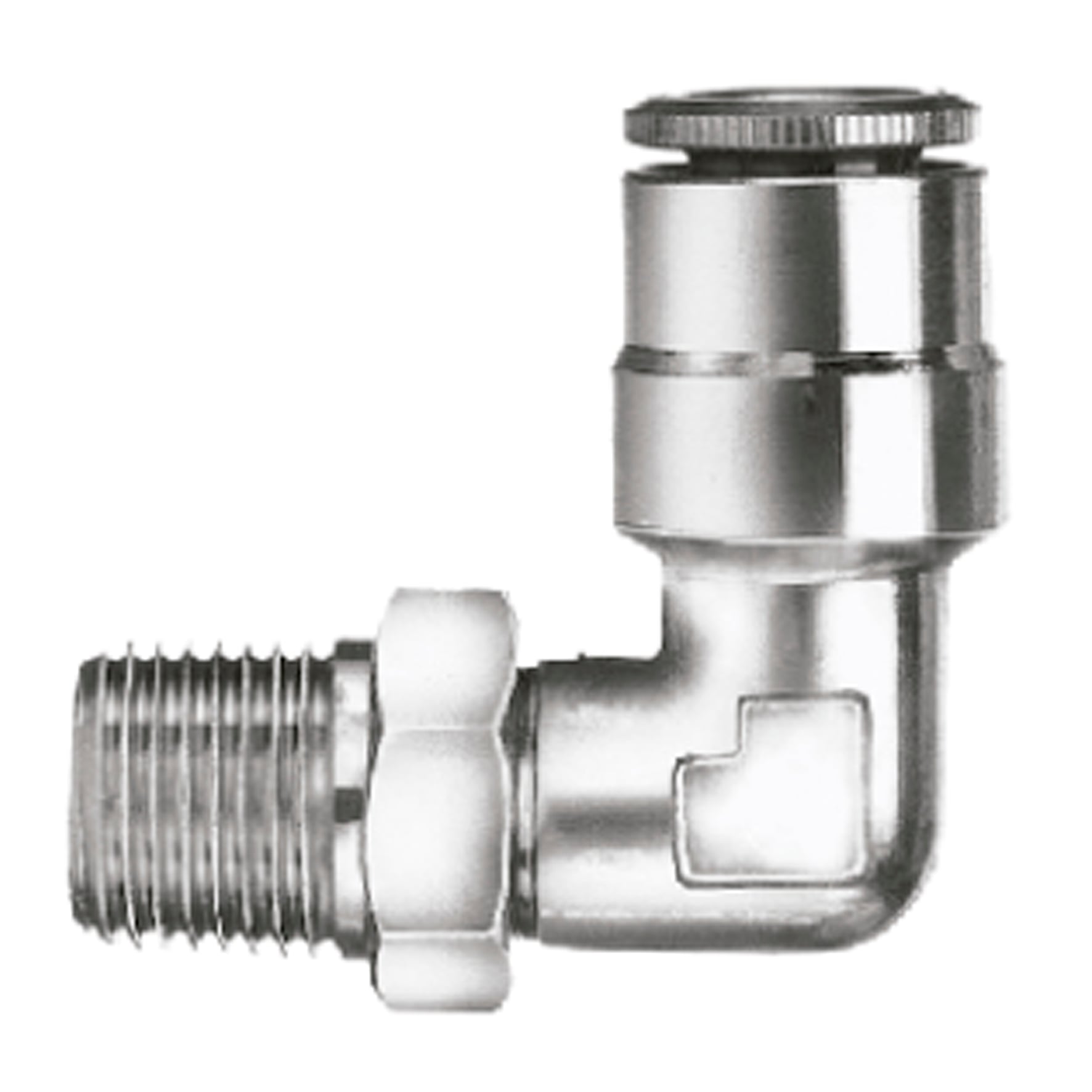 Conector 90 Graus Giratório Lincoln K1038 1-8Pol