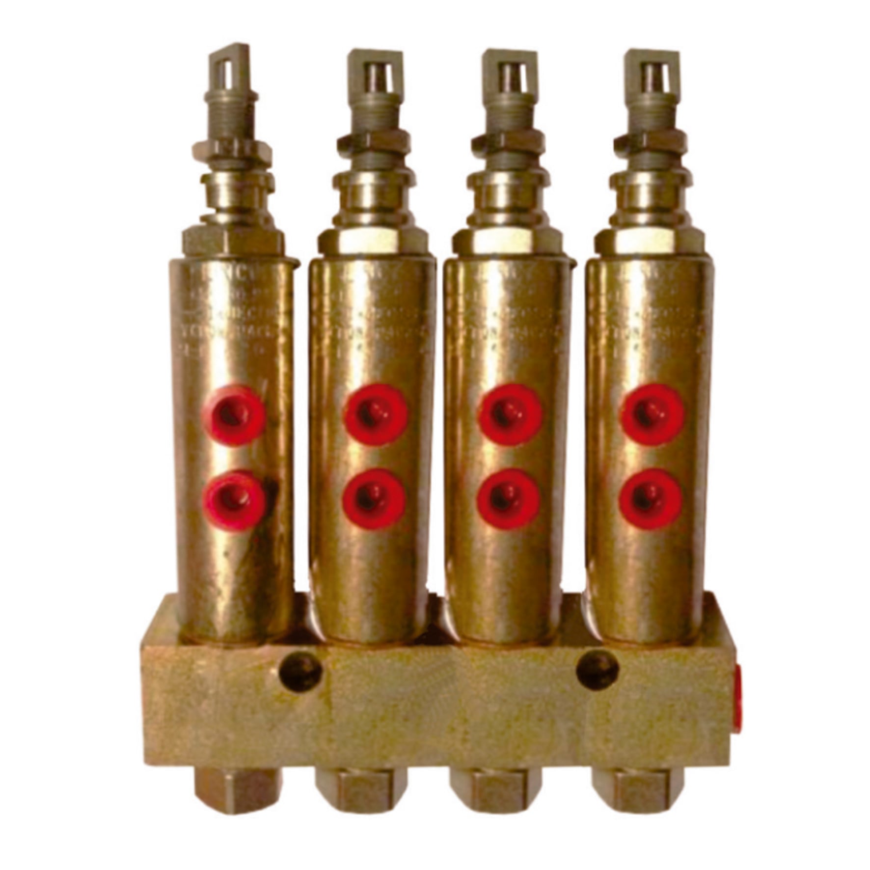 Injetor Linha Simples Lincoln K1063 4 Saídas 3-8Pol NPT