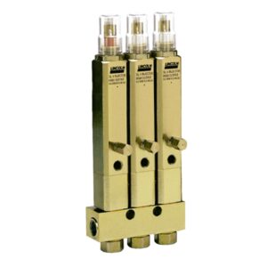 Injetor Linha Simples Lincoln K1067 3 Saídas 3-8Pol 840PSI