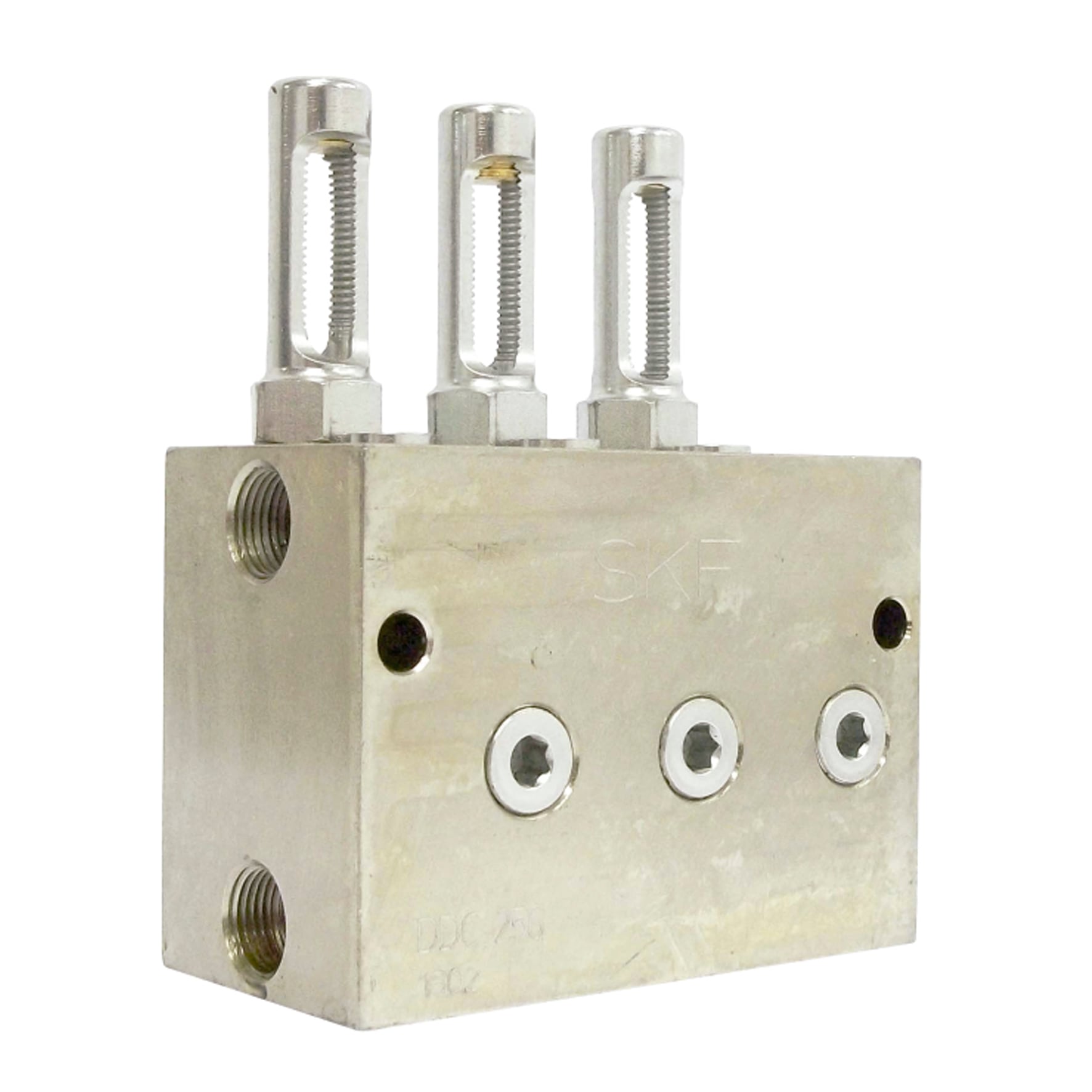 Distribuidor Linha Dupla SKF K1085 6 Saídas 3-8Pol NPT