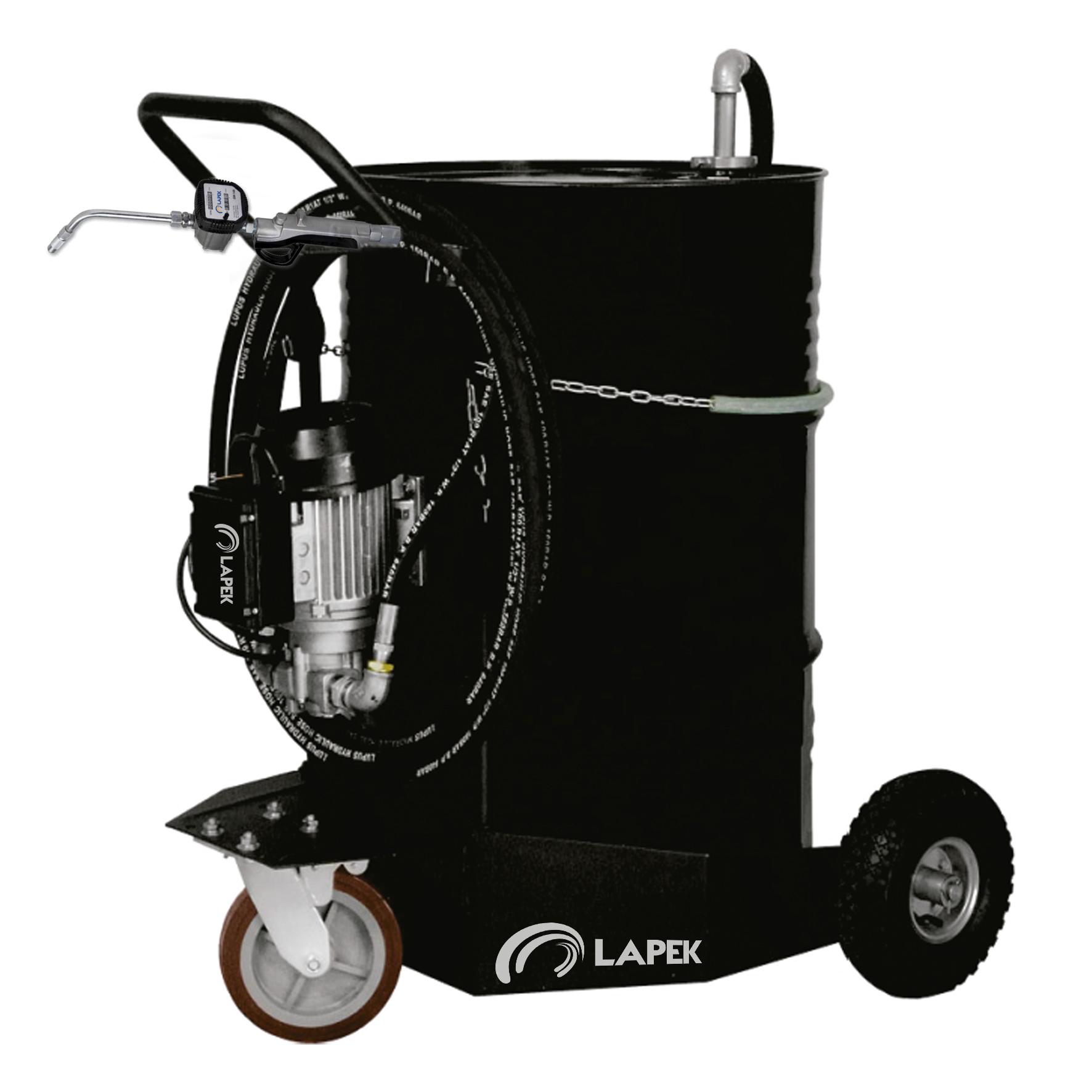 Unidade Móvel Elétrica com Medidor Mecânico para Óleo Lubrificante Lubmix MIX-9122-MM com 10m de Mangueira Ø 1/2 Pol 25 L/min - Imagem 2