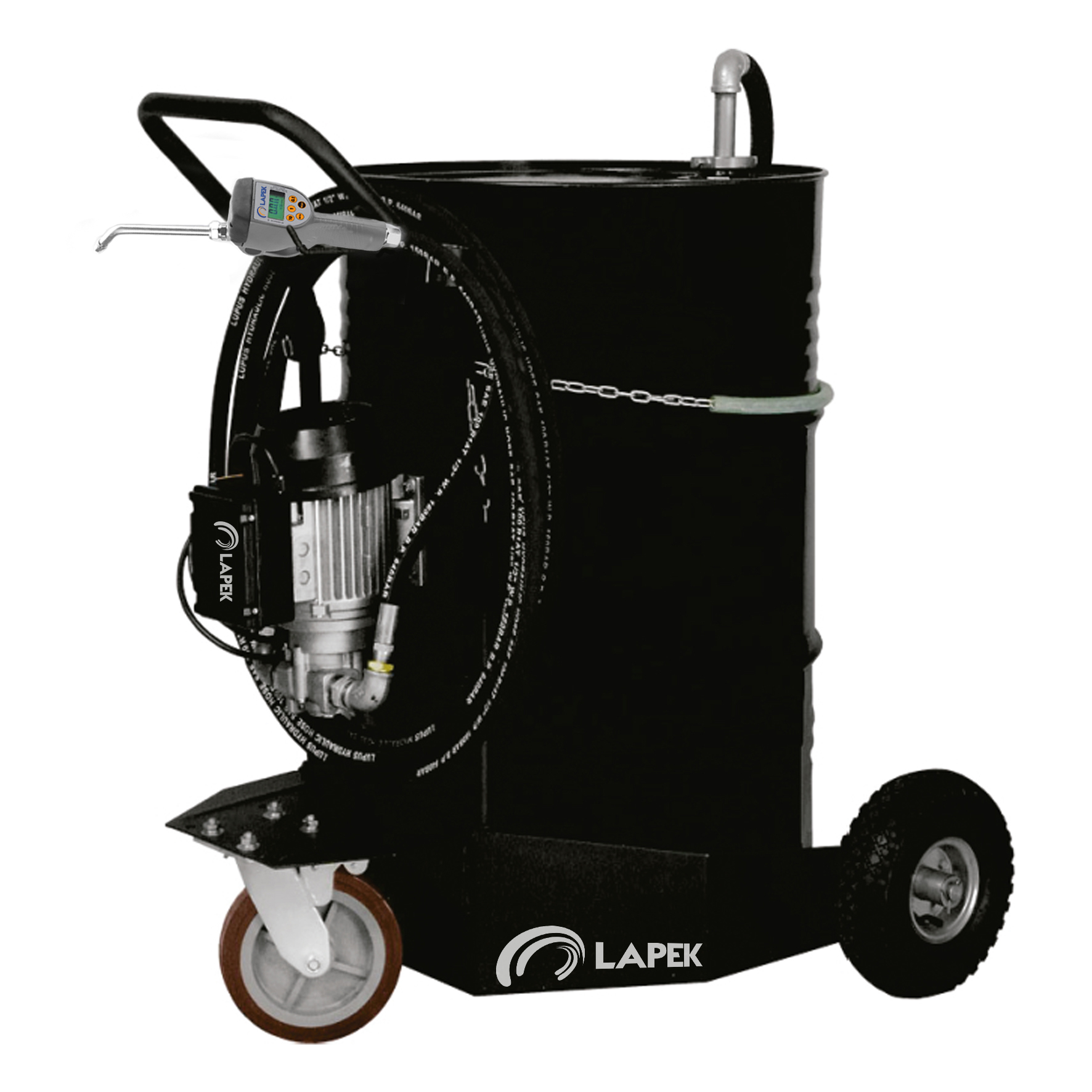 Unidade Móvel Elétrica com Medidor Programável para Óleo Lubrificante Lubmix MIX-9122-MP com 10m de Mangueira Ø 1/2 Pol 25 L/min - Imagem 2
