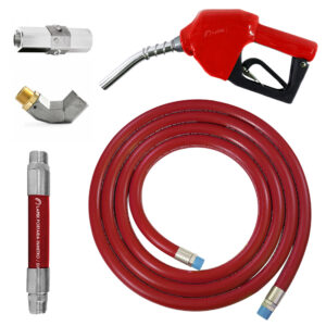 Conjunto para Abastecimento Lubmix MIX-CA3C-VM com Mangote Válvula Breakaway Mangueira Junta Giratória e Bico Automático