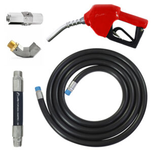 Conjunto para Abastecimento Lubmix MIX-CA3P-VM com Mangote Válvula Breakaway Mangueira Junta Giratória e Bico Automático