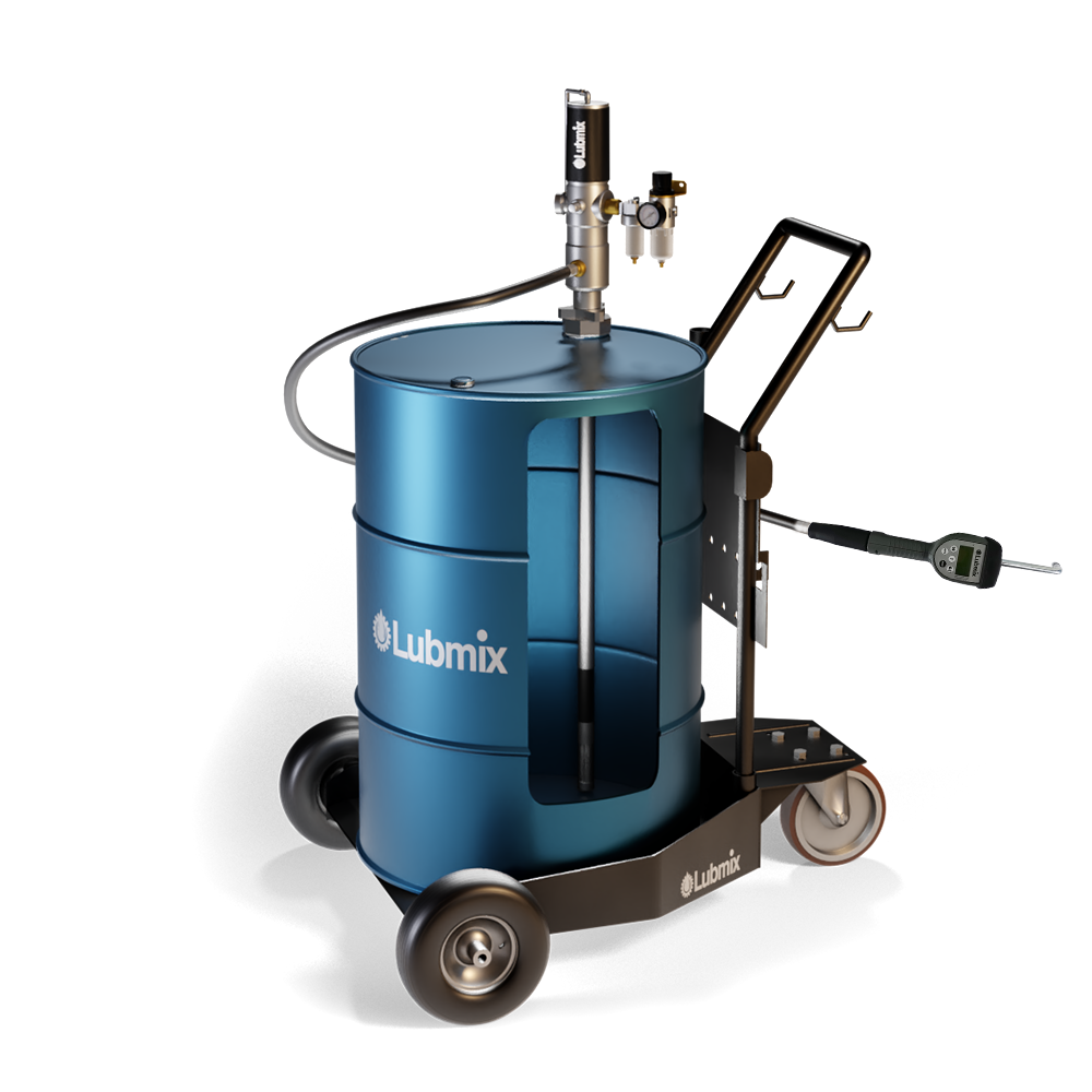 Unidade Móvel Pneumática com Medidor Programável para Óleo Lubrificante Lubmix MIX-91225 Ø 10 mts de Mangueira 28 L/min. - Imagem 2