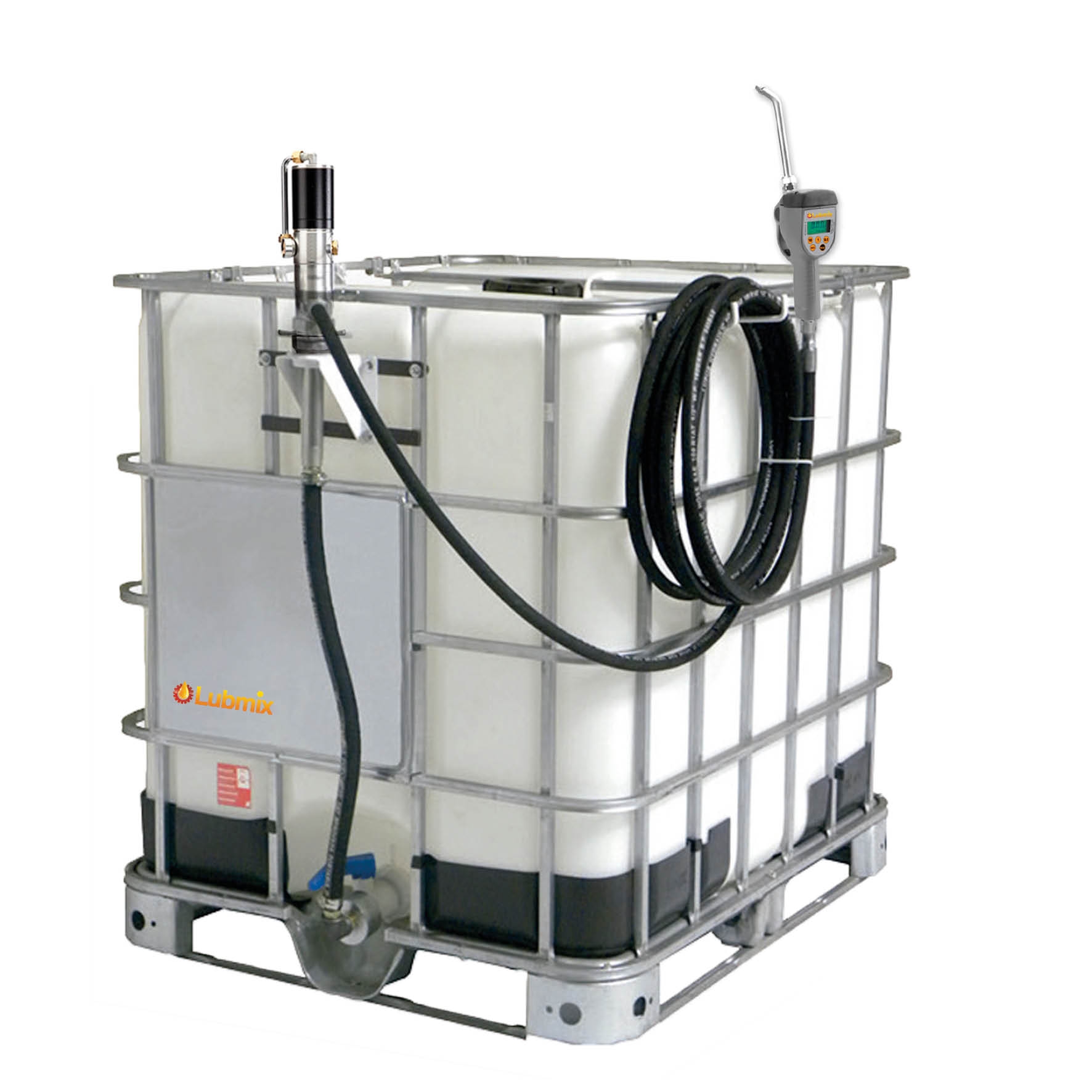 Unidade Pneumática de Abastecimento com Medidor Digital Programável para Óleo Lubrificante Lubmix MIX-1000MP 1000L 28L/min