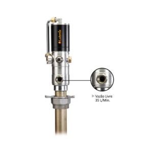 Propulsora Pneumática para Óleo Lubrificante Lubmix MIX-1151B Adaptável a Tambor de 200 L
