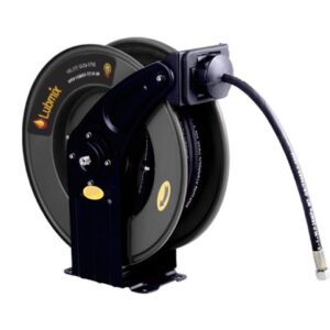 Carretel Automático para Óleo Lubrificante ou Água Lubmix MIX-1146010M com 10MT Mangueira Ø 1/2 Pol