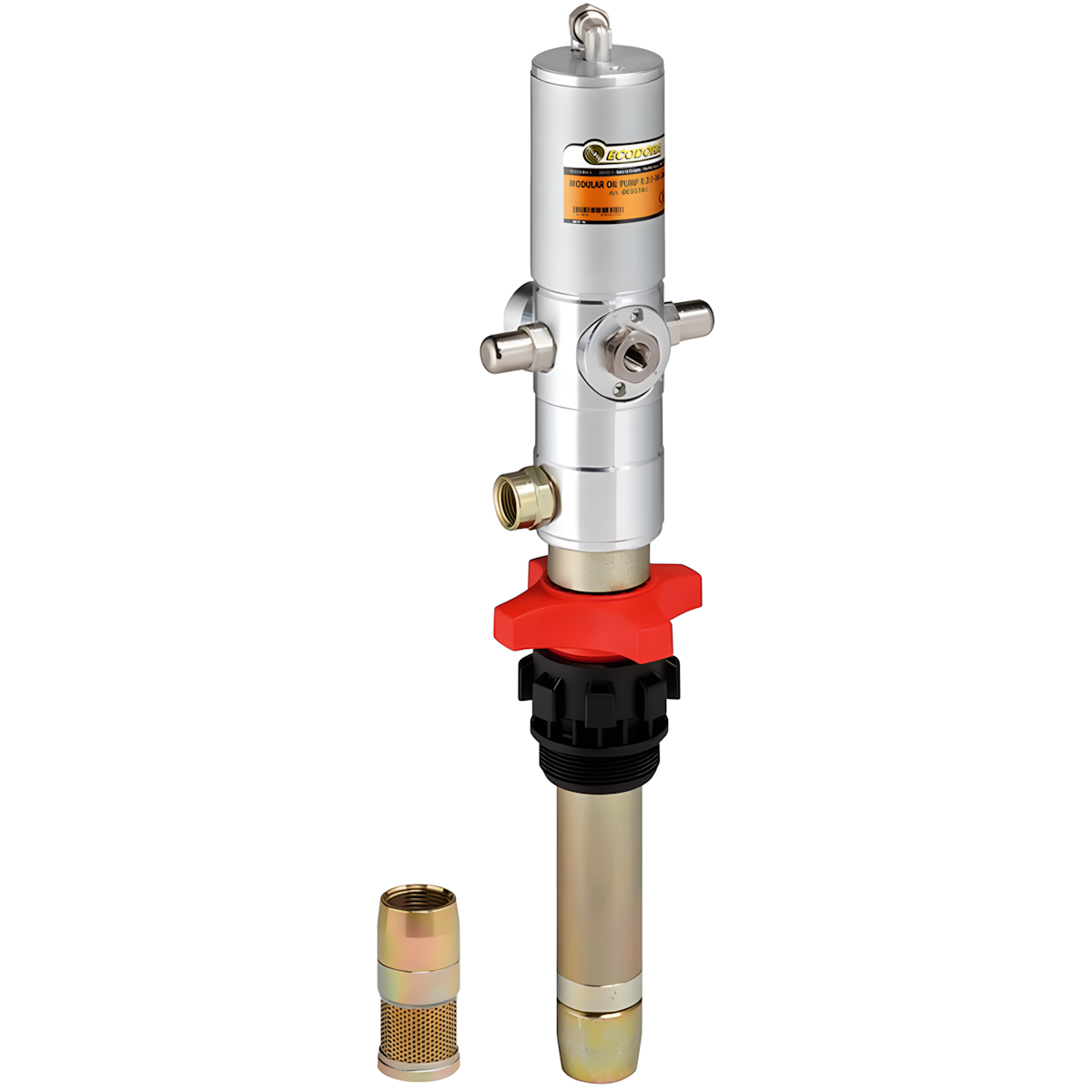 Propulsora Pneumática 3:1 Ecodora com Vazão de 20 L/min Personalizável 1" Adaptável à Parede MIX-35161