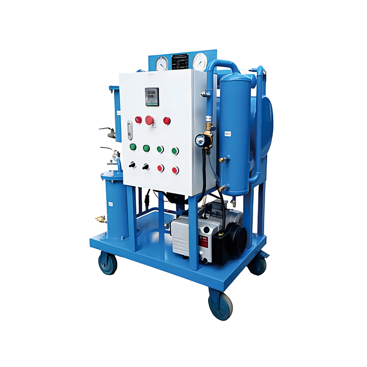 Purificador de Óleo a Vácuo com Vazão de 25 L/min e Alto Desempenho para Transformadores e Sistemas de Lubrificação MIX-4789