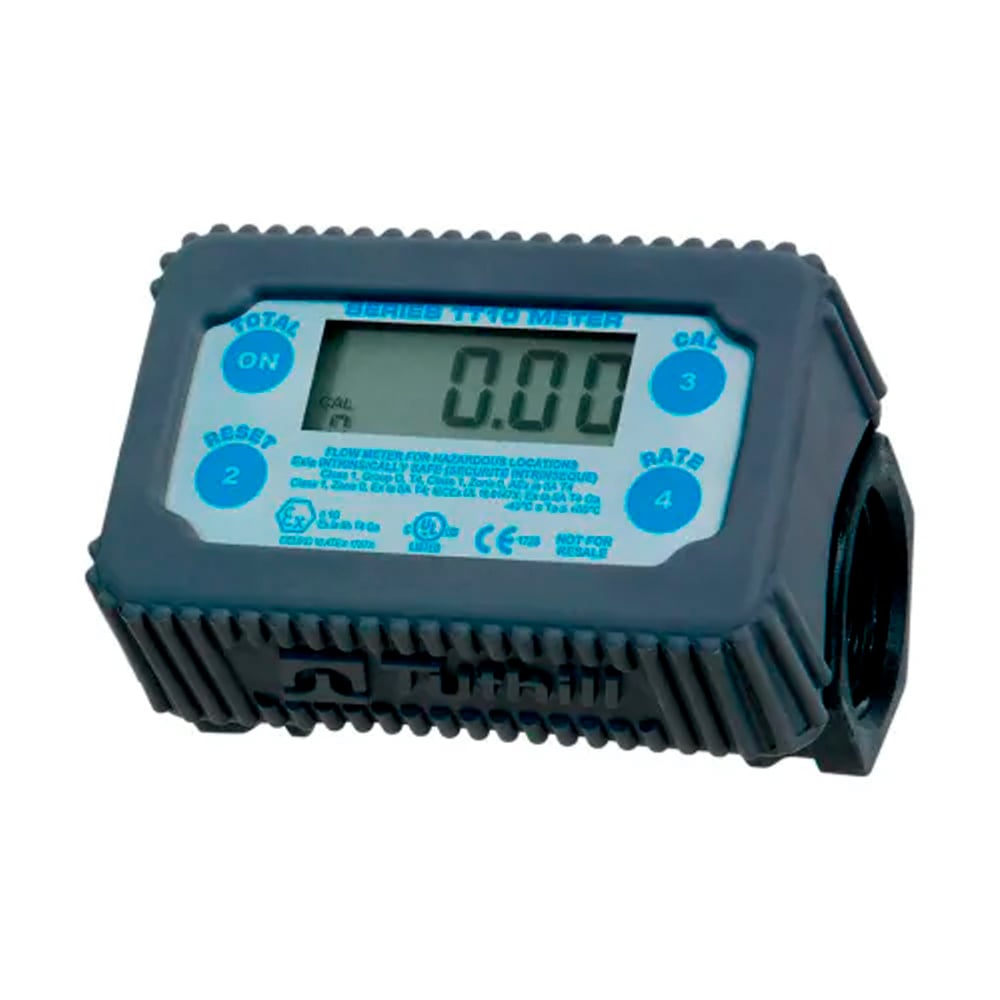 Medidor Digital Fill-Rite Linha TT10 1" BSPP Polipropileno - MIX-50070