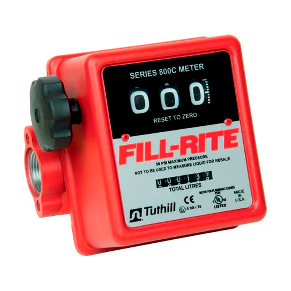 Medidor Mecânico Fill Rite Linha 800 Ø 1” Pol NPT MIX-50085