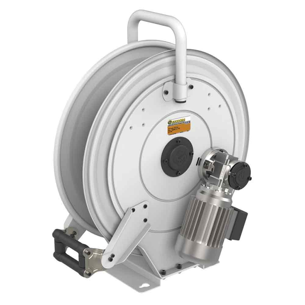 Carretel de Retração Elétrica Ecodora MIX-530125 para Graxa 25m de Mangueira de Ø 1/2"