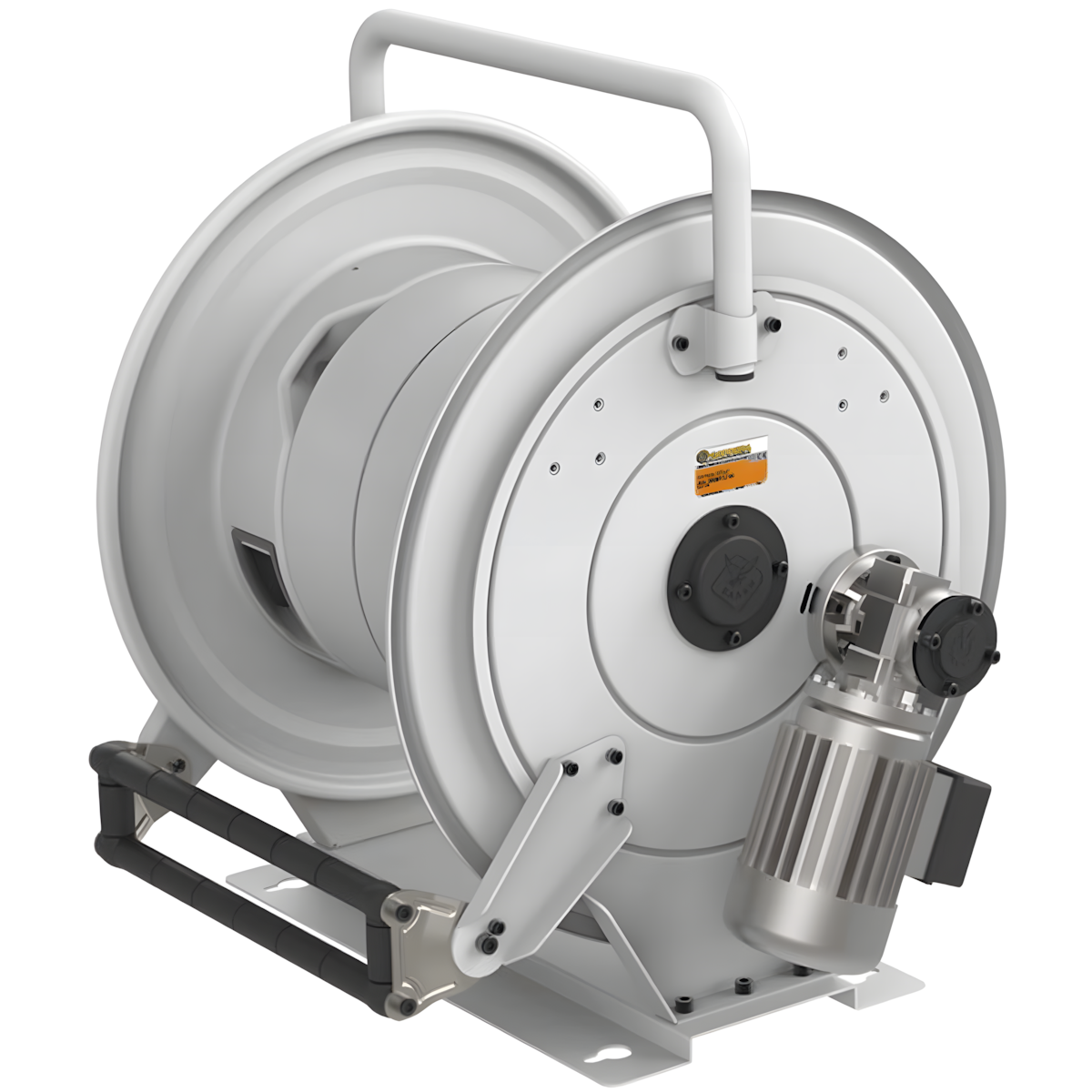 Carretel de Retração Elétrica Ecodora 1" para Água e Óleo Compatível com Mangueira de 30m Ideal para Uso Industrial MIX-564E2420
